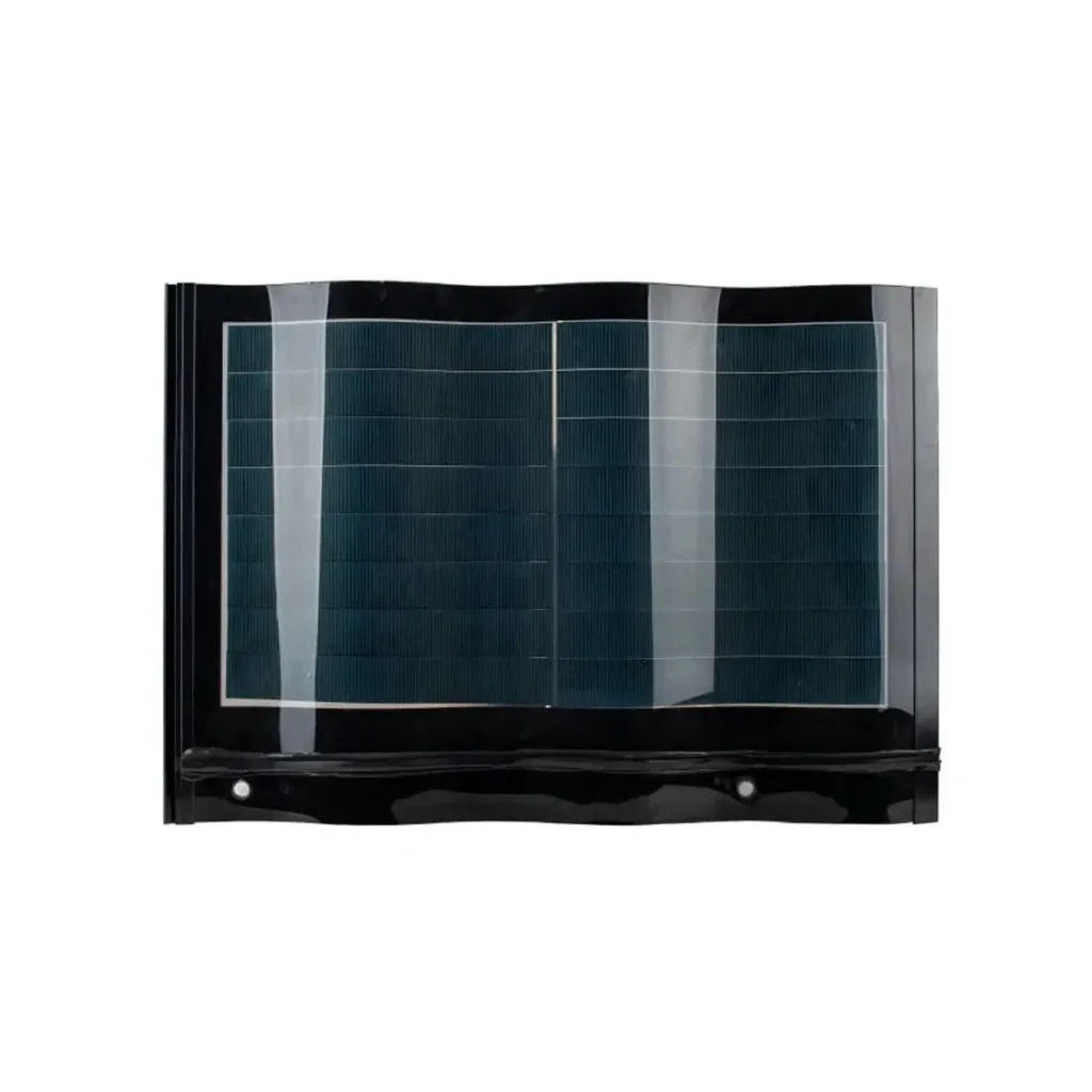 1Сонячна черепиця Double glass-black Hanergy 30 w 1