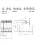 Перемикач навантаження ETI SSQ 240 “1-0-2”, 2p 40A - Зображення 2